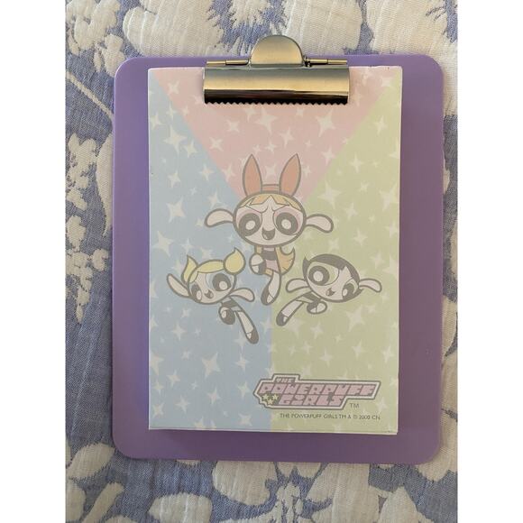 Power Puff Clip Board Y2K - Picture 1 of 5